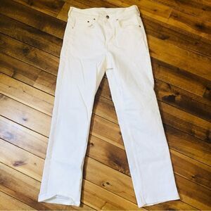 H&M &Denim white jeans